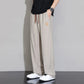 Summer Ice Silk High Stretch Spodnie casualowe z szeroką nogawką