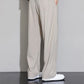 Summer Ice Silk High Stretch Spodnie casualowe z szeroką nogawką