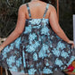 🤩2025 Modny kostium kąpielowy Plus Size z siateczki w kwiaty🌸