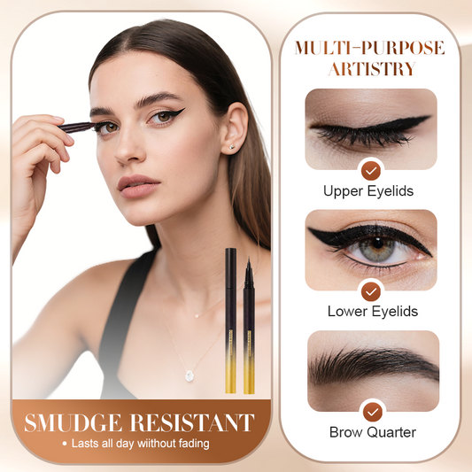 ❣️Kup 1 otrzymaj 1 gratis❣️Wodoodporny płynny eyeliner w pisaku