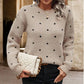 Damska bluza w kropki