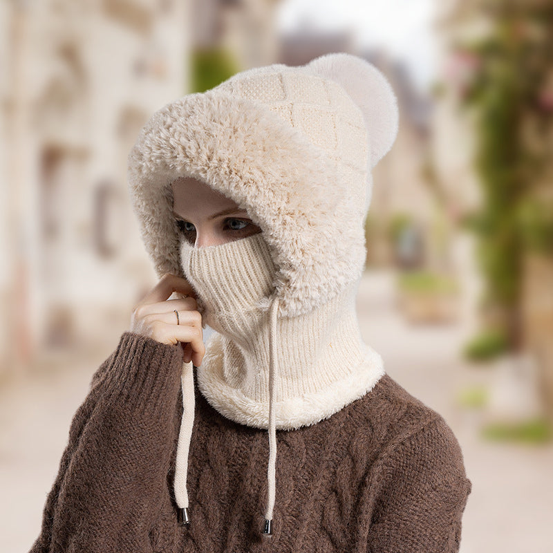 ❄️SISTA DAGENS ERBJUDANDE – 50% RABATT 💖3-i-1 Vinter balaklava för kvinnor-3