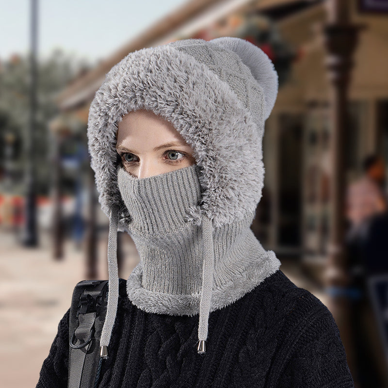 ❄️SISTA DAGENS ERBJUDANDE – 50% RABATT 💖3-i-1 Vinter balaklava för kvinnor-5