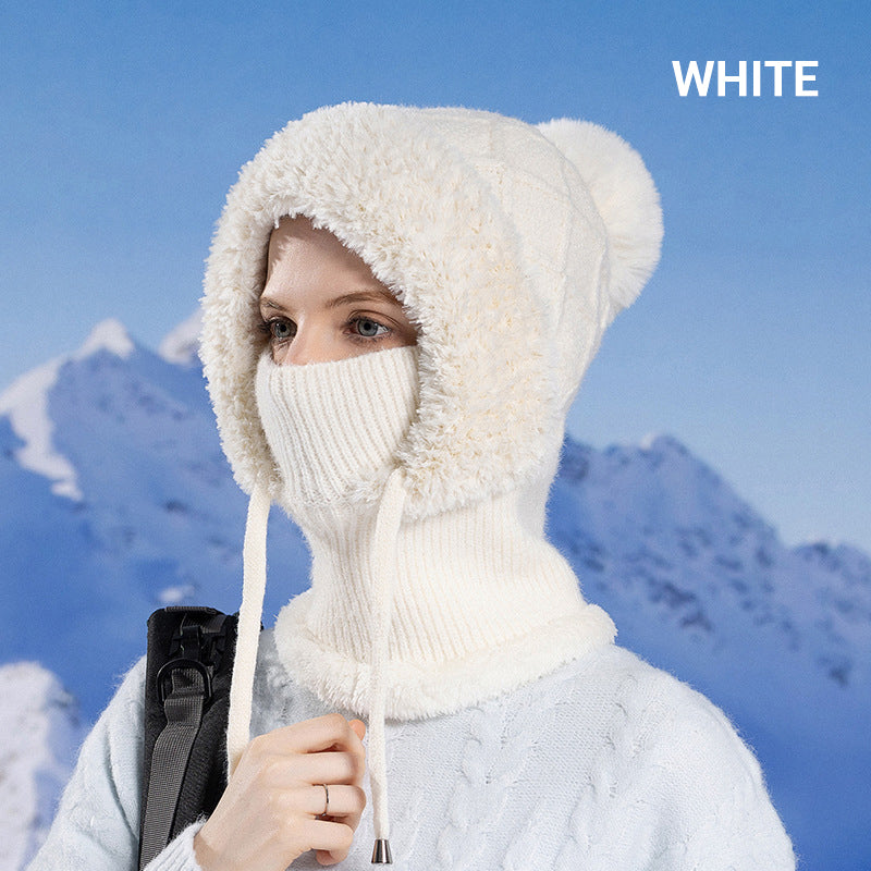 ❄️SISTA DAGENS ERBJUDANDE – 50% RABATT 💖3-i-1 Vinter balaklava för kvinnor-8