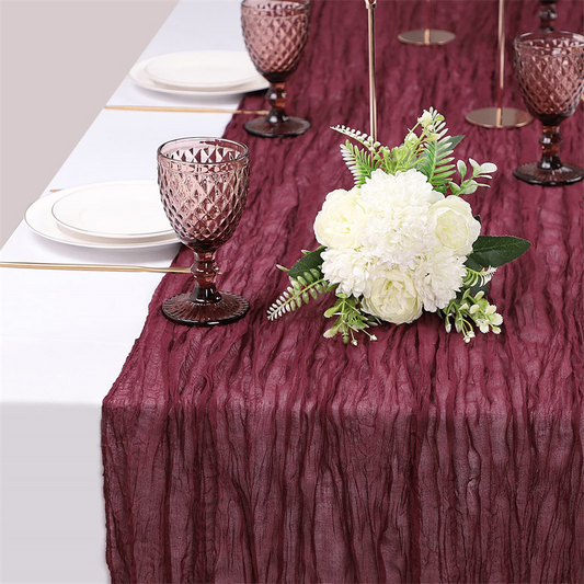 Bohemian Table Runner do dekoracji ślubnych i imprezowych