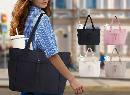 💕Gorąca wyprzedaż 50% ZNIŻKI🎁Torba podróżna Wandering Nature Puffer z uchwytem na kubek, przegrodą na laptopa i pokrowcem na walizkę, idealna na podróże, do pracy, dla pielęgniarek i kobiet