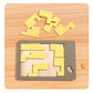 Drewniana gra logiczna Tangram
