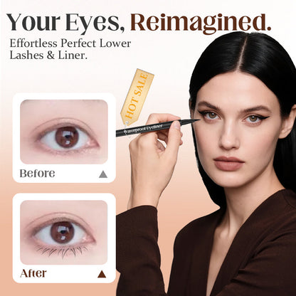 🔥Wodoodporny eyeliner i stempel do rzęs 2 w 1