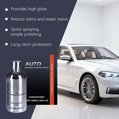🚗Nowości 2026🔥Zestaw do naniesienia powłoki ceramicznej Nano Ceramic Car Coating Spray Kit