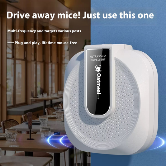 🔥Ultradźwiękowy odstraszacz ptaków i gryzoni