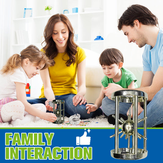 🧩Zestaw metalowych puzzli | Uwolnij swojego wewnętrznego geniusza