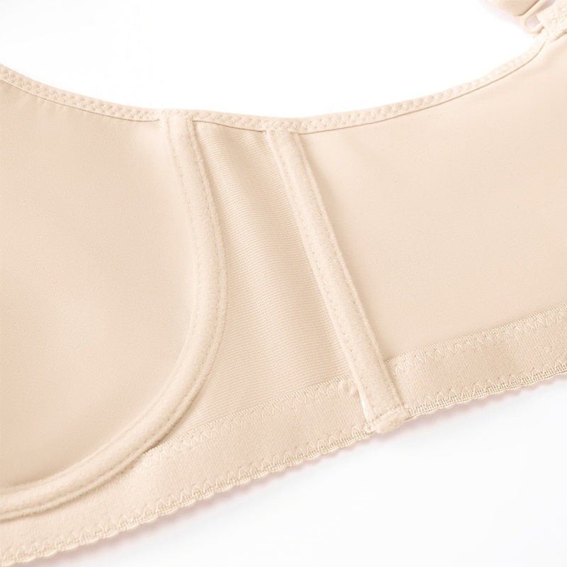 🔥50 % rabatt! 💐 Elegant, genomskinlig BH med full täckning för damer i stora storlekar-25