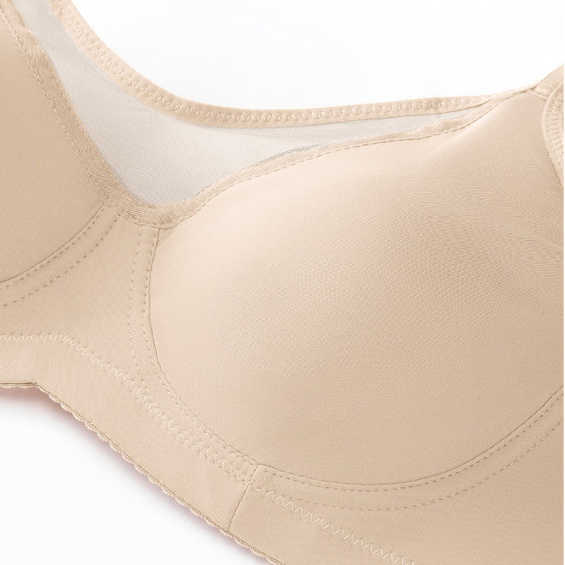 🔥50 % rabatt! 💐 Elegant, genomskinlig BH med full täckning för damer i stora storlekar-26