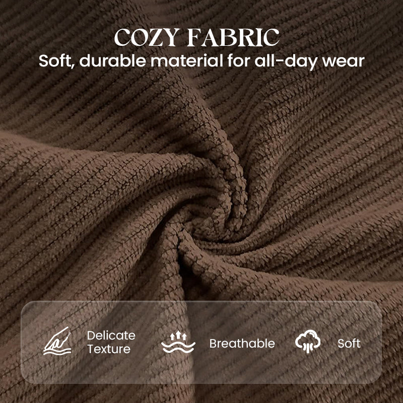 🔥Populär produkt🔥Casual corduroybyxor med vida ben – unisexmodell-5