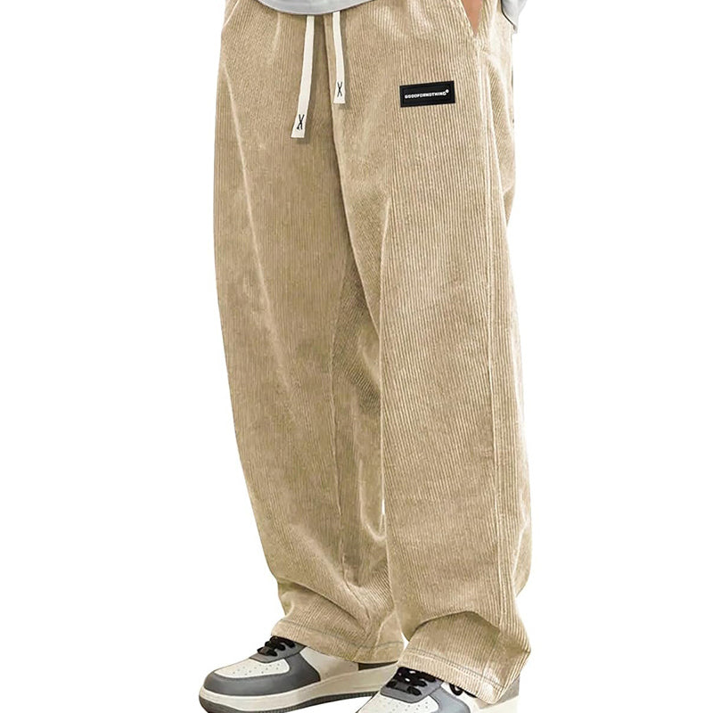 🔥Populär produkt🔥Casual corduroybyxor med vida ben – unisexmodell-11
