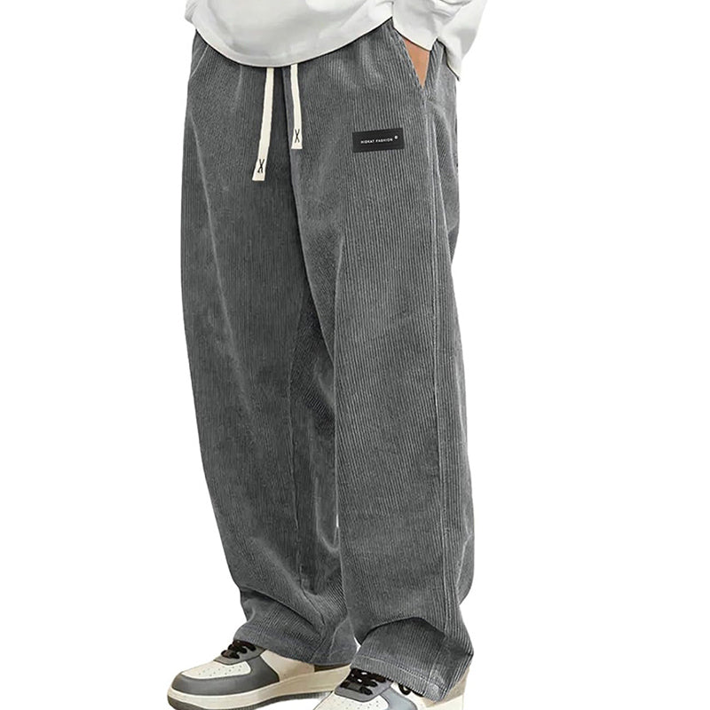 🔥Populär produkt🔥Casual corduroybyxor med vida ben – unisexmodell-14