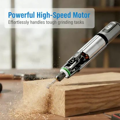 🔥Przenośny zestaw do polerowania i szlifowania elektrycznego – ⚡6-stopniowa regulacja prędkości