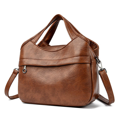 👜Damską miękką skórzaną torebkę crossbody