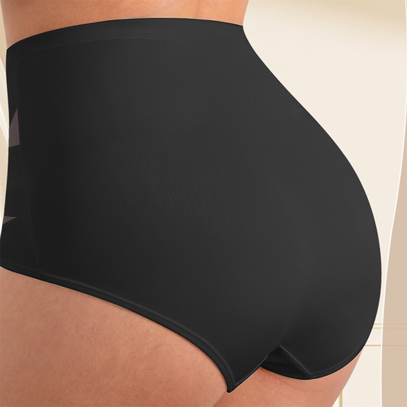 🌸 Högmidjade figurformande trosor med magkontroll (✨3-pack✨) – Plus size-13