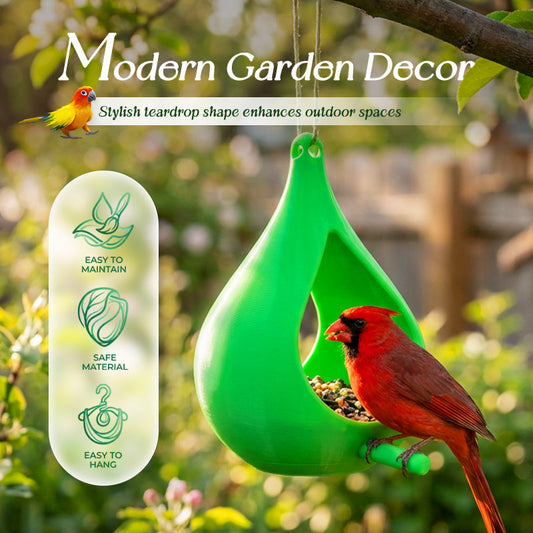 🔥Wiszący karmnik dla ptaków w kształcie łzy🦜