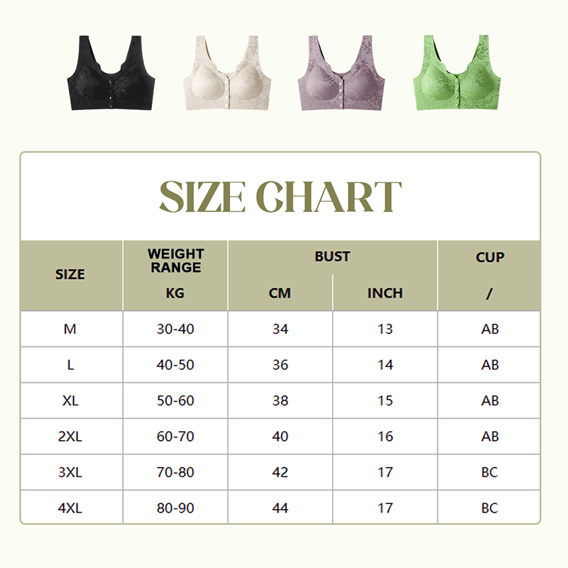 🔥Köp 2 få 1 gratis🔥 Comfort Front-Clasp & Wire-Free Seamless Bra-7