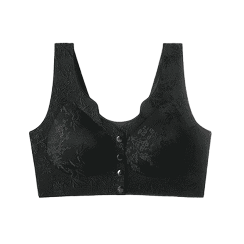 🔥Köp 2 få 1 gratis🔥 Comfort Front-Clasp & Wire-Free Seamless Bra-10