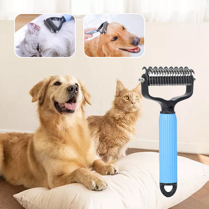 🐶Dwustronna Szczotka do Pielęgnacji Sierści Zwierząt
