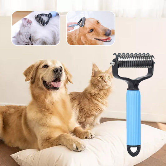 🐶Dwustronna Szczotka do Pielęgnacji Sierści Zwierząt