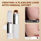 🎉[OFFICIAL PRODUCT] 🎉Cover Cream Stick V w/ Detachable Brush - Korean Skin Care Color-Changing Foundation Stick with Collagen Capsules (0.45 oz)
