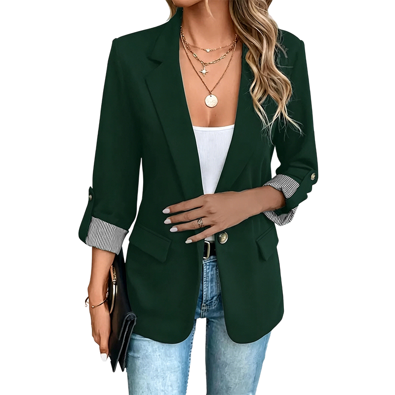 Casual-kavaj för damer-17