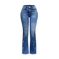 Nya ankomster📦  Klassiska högmidjade jeans med designertouch – stretchig kvalitet för rörelsefrihet-9