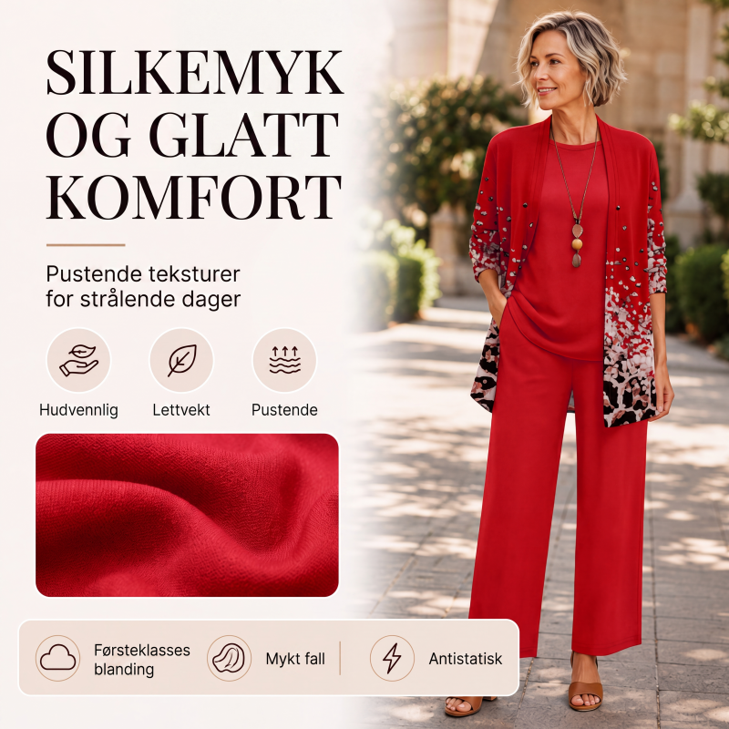 Nya ankomster📦 👚 Mångsidigt 3-delat set i premiumkvalitet – tidlös elegans för alla tillfällen-4