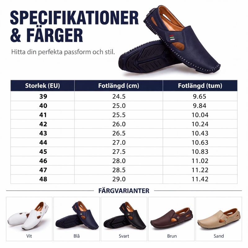 Andningsbara slip-on-loafers för män, avslappnad stil-7