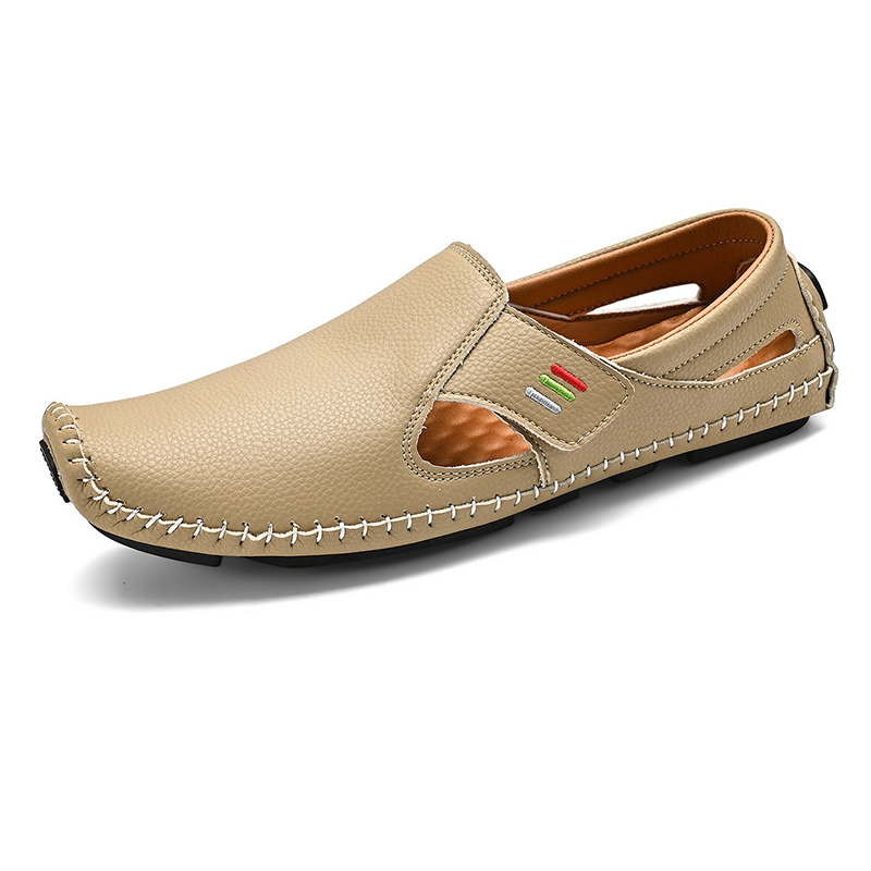 Andningsbara slip-on-loafers för män, avslappnad stil-11