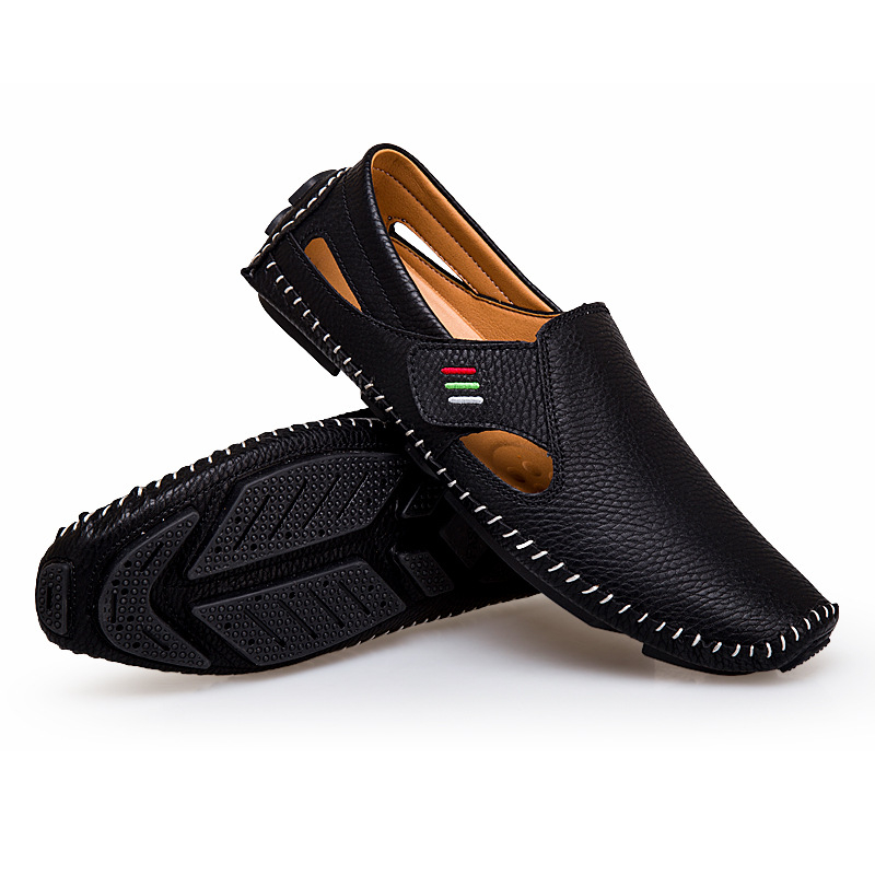 Andningsbara slip-on-loafers för män, avslappnad stil-12