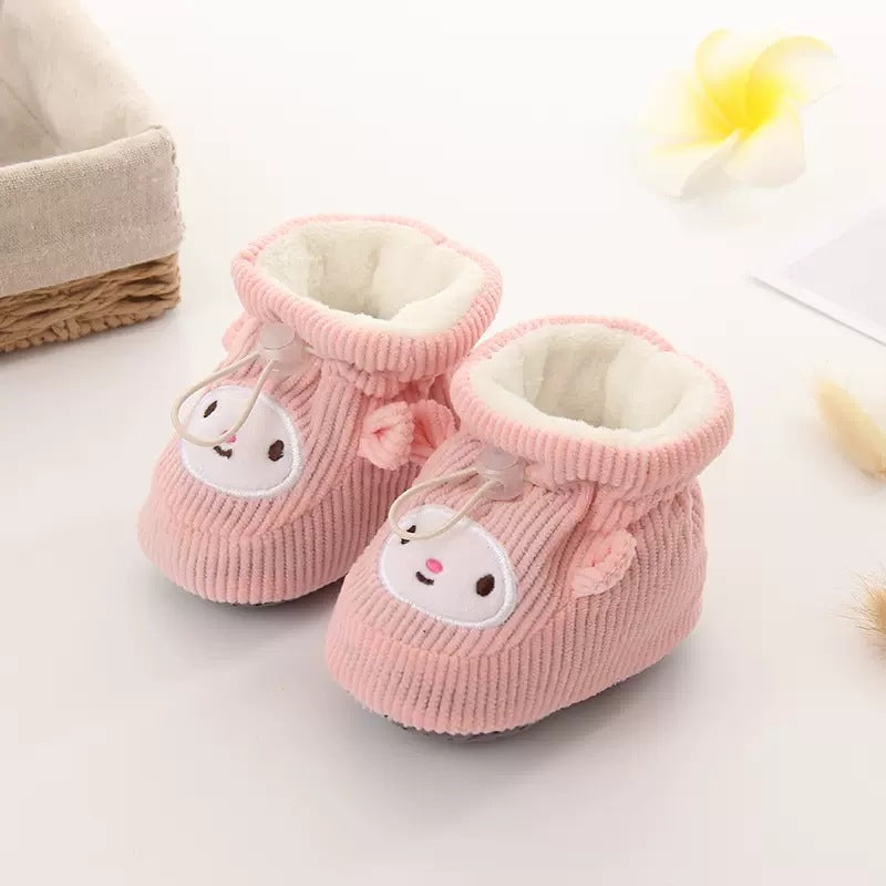 Varma pälsbabystövlar-1
