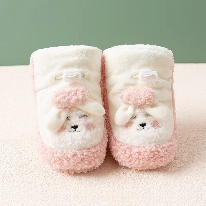 Varma pälsbabystövlar-12