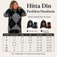 🍂Höstens bästsäljare|Set med argyle-stickad tröja och kjol för kvinnor-8