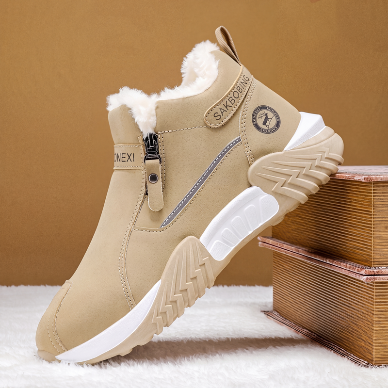 Bästsäljare🔥|Herrarnas Varma Sneakers – Vinterfodrade Komfortskor med Mjuk Foder för Kalla Dagar-10