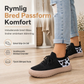 Kvinnor Slip-on Loafers Lätta Andas Sommar Casual Platt Skor Plusstorlek-2
