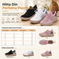 Kvinnor Slip-on Loafers Lätta Andas Sommar Casual Platt Skor Plusstorlek-7