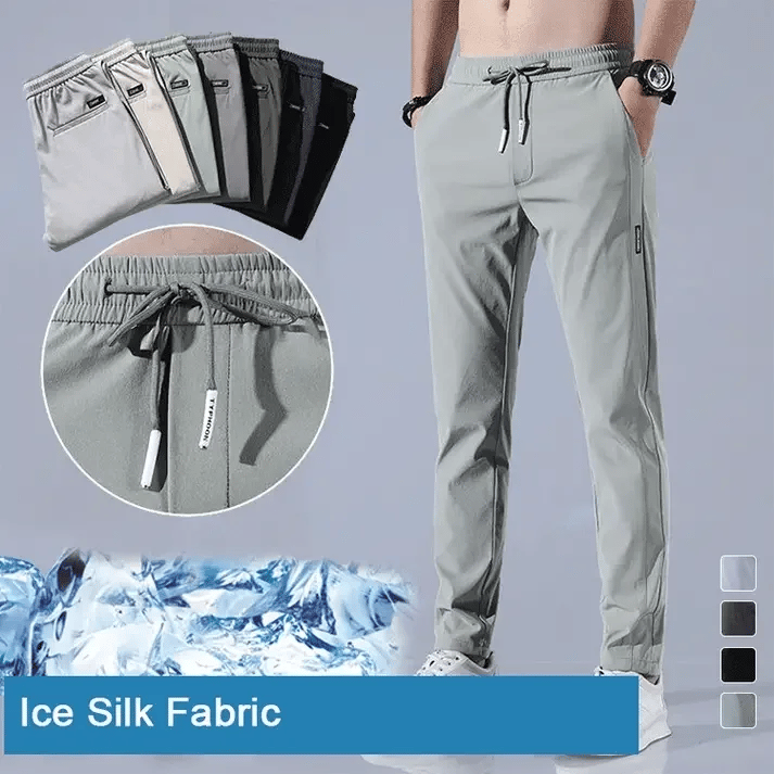 Snabbtorkande stretchbyxor för män-19
