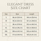 Elegant A-Line Knit Dress with Crew Neck-8