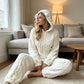 Nyhet✨ 🐻 Huvtröja onepiece med dragkedja – mjuk och varm-5