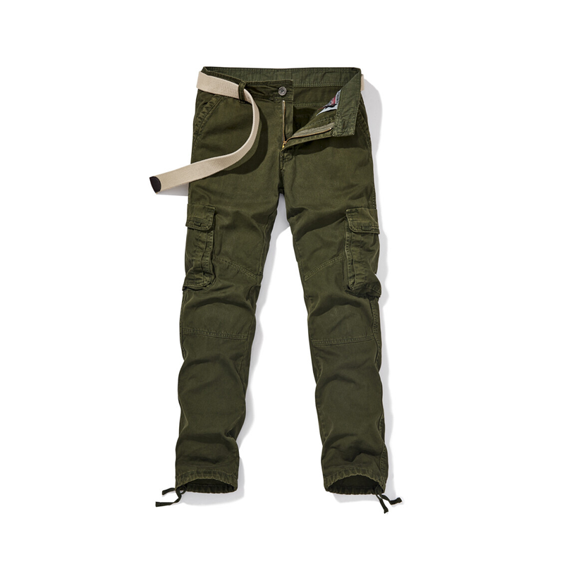 Bästsäljare🔥 👖 Taktiska cargoarbetsbyxor för män – slitstarka med fickor-2