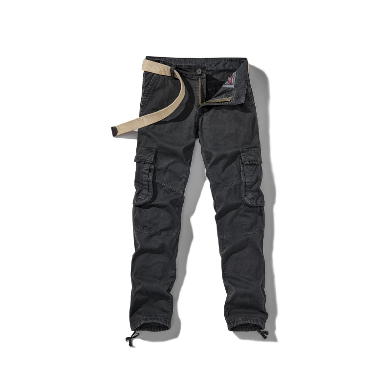 Bästsäljare🔥 👖 Taktiska cargoarbetsbyxor för män – slitstarka med fickor-3