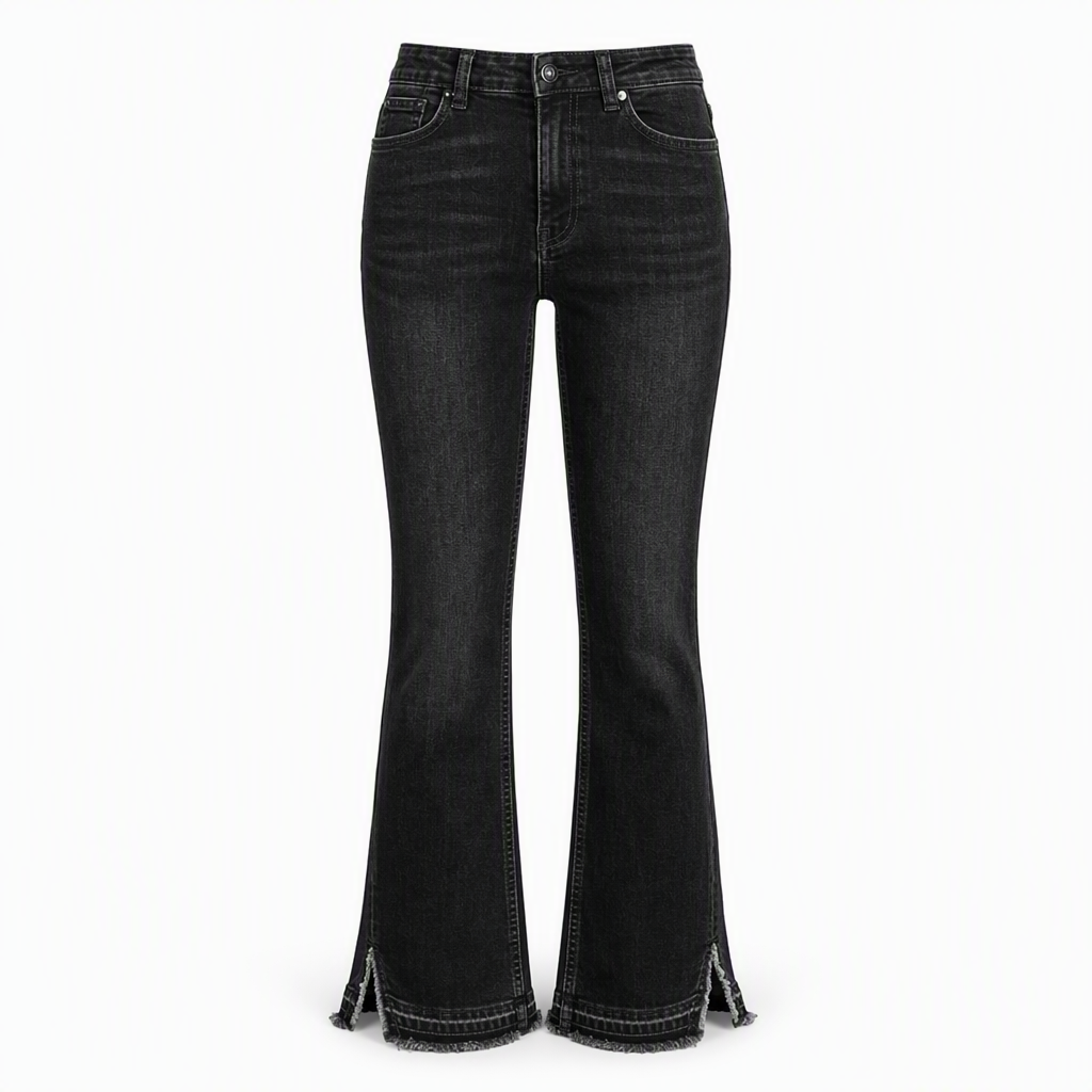 🚚 Fri frakt på just den här produkten!  📢📢50 % rabatt!!! 🎉✨ Retro-jeans med hög midja för damer, i denim-9