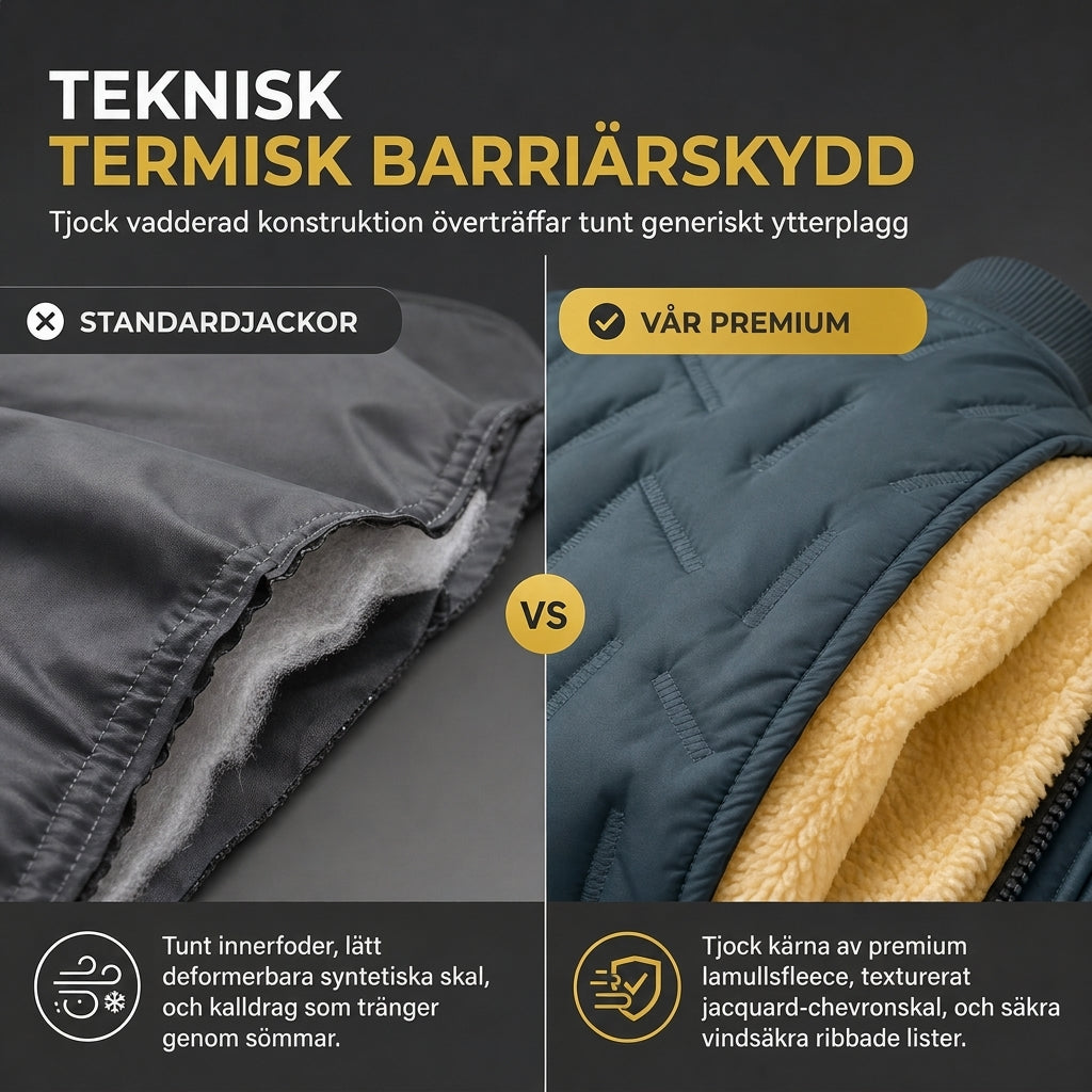 🧥 50 % RABATT – EN VÄRMIG GÅVA! ✨ Varm vinterjacka för män – isotermskrage med modern design för en avslappnad look och maximalt skydd ❄️🎁-7