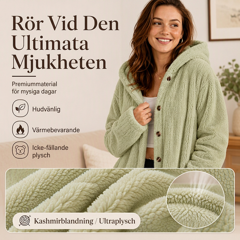 🍂Bästsäljande höstnyheter|Mysig teddyjacka för kvinnor – Varm, mjuk och elegant vardagsstil-3