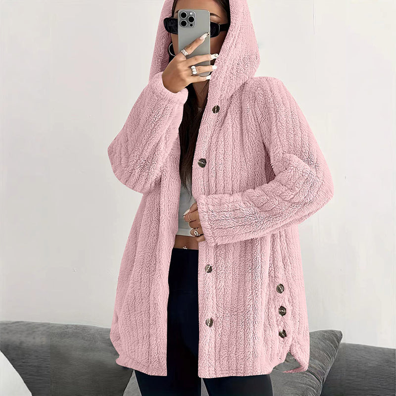 🍂Bästsäljande höstnyheter|Mysig teddyjacka för kvinnor – Varm, mjuk och elegant vardagsstil-10